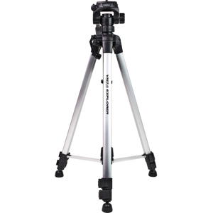  Davis & Sanford Explorer Tripod with 3-Way Fluid Effect Pan & Tilt Head, Quick Release & Carrying Case 