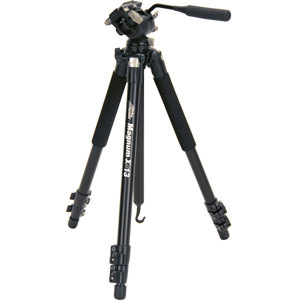  Davis & Sanford Magnum XG Grounder Tripod with FX-13 3-way Quick Release Fluid Pan & Tilt Head, Supports 8 lbs, Maximum height 72" 