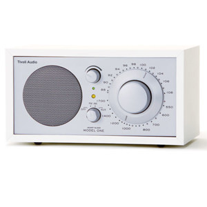 Tivoli Audio Model One M1WHT AM/FM Table Radio