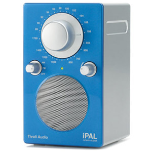 Tivoli Audio iPAL PALIPALGB Portable Radio, High Gloss Blue/Silver: Picture 1 regular