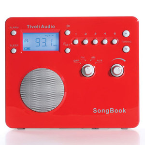 Tivoli Audio SongBook SBRS AM/FM Alarm Clock Travel Radio