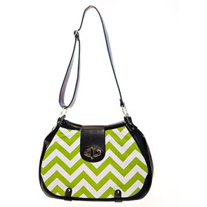 The Joy Bag MUSE Camera Bag - Charteuse Chevron: Picture 1 regular