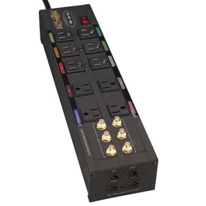 Tripp Lite Isobar Home & Business Theater Surge Suppressor HT10DBS