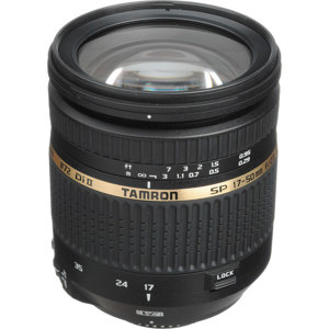  Tamron SP AF 17-50mm f/2.8 XR DI-II VC (Vibration Compensation) LD Aspherical (IF) Zoom Lens for Nikon Digital DSLR's, 6 Year USA Warranty 