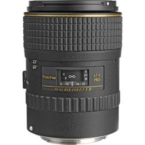  Tokina AT-X 100mm f/2.8 PRO D Macro Lens for Canon EOS Digital and Film Cameras 