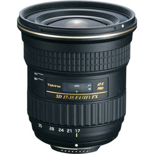  Tokina 17-35mm F/4 AT-X Pro FX Lens for Nikon Digital SLR Cameras 
