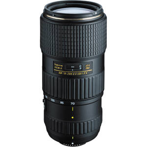  Tokina 70-200mm F/4 AT-X Pro FX VCMS (Vibration Correction) for Nikon Digital SLR Cameras 