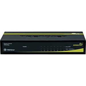 TRENDnet TEG-S80g 8-Port Gigabit GREENnet Switch TEGS80G