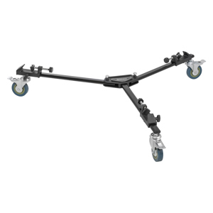  Adorama VT-2 Professional Tripod Dolly with Handle & case 