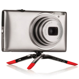  Joby GorillaPod  250 Tripod with Mini Ball Head, Red 