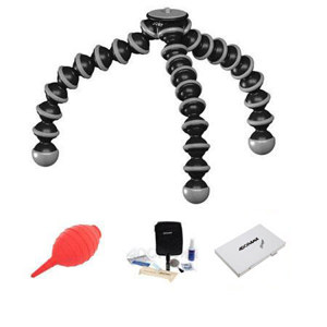  Joby GP3 Gorillapod SLR Tripod Zoom / Grip Kit with Professional Lens Cleaning Kit, Adorama Hurricane Blower, Digital Memory Wallet 
