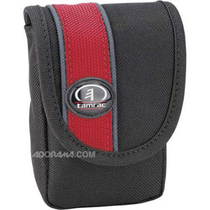 Tamrac 3413 Rally Digital 13 Foam-Padded Case for Compact Digital Camera Black/Red Thumbnail Image