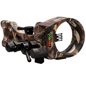  TruGlo TSX Pro Micro-Adjust 5 Pin Bow Sight, .019" Diameter, Lost Camo 