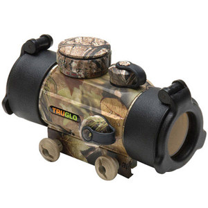  TruGlo 1x30 Red-Dot Sight, 5 MOA Dot Red Reticle, Camo 