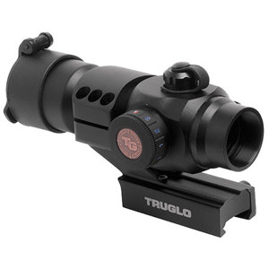  TruGlo Triton 1x30mm Lightweight Tactical Red Dot Sight, 5MOA Red/Green/Blue Reticle 