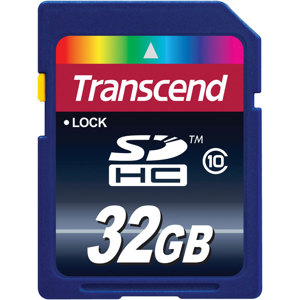 Transcend TS32GSDHC10 32GB SDHC Class 10 Memory Card: Picture 1 regular