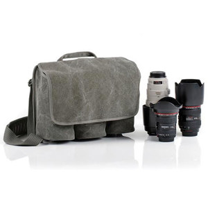  Think Tank Retrospective Lens Changer 3-GR - Three Lens Bag - Pinestone Cotton Canvas 