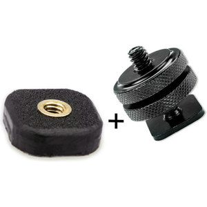  Tether Tools RS315 Rock Solid Mighty Mount Tripod Adapter with Shoe Adapter 