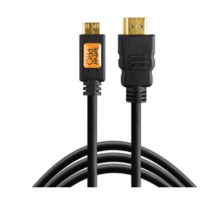 Tether Tools TetherPro 3' HDMI Mini (C) to HDMI (A) Cable: Picture 1 regular