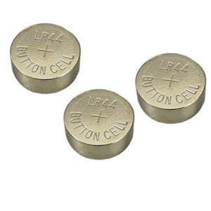  UTG LR44 Button Batteries, Pack of 3 