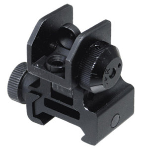  UTG Model 4/15 Flip-up Rear Sight for Flat Tops 