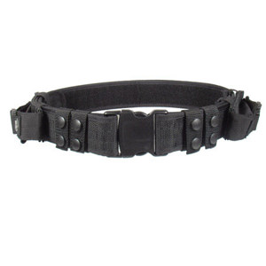  UTG New Gen Heavy Duty Elite Law Enforcement Pistol Belt, Fits 30" to 52" Waist, Black 