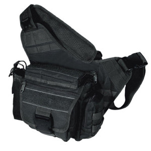  UTG Multi-functional Tactical Messenger Bag, Black 