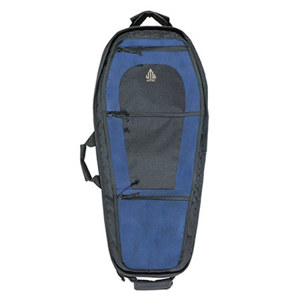  UTG Alpha Battle Carrier Sling Pack 30" Multi-Firearm Case, Black/Electric Blue 