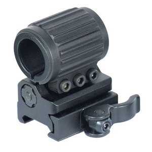  UTG Flip-to-Side 25mm Tactical Flashlight Ring with QD Lever Lock Picatinny Mount 