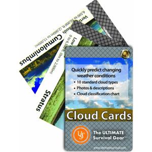  UST Cloud Cards Pocket Survival Guide, 2x3.5" 