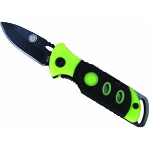  UST SaberCut 1.5 Folding Knife, Drop Point Blade, Glo 