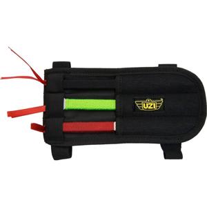  UZI Throwing Knife with Stainless Steel Blade and Wrapped Nylon Handles, Set of 3, Silver 