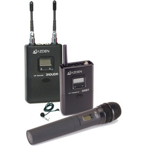 Azden 310LH UHF On-Camera Handheld and Bodypack System 310LH