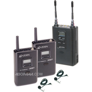 Azden 330UPR Dual-Channel Twin Body-Pack Combo System: Picture 1 regular