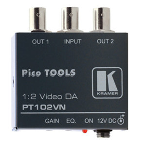 Kramer Electronics PT-102VN 1:2 Composite Video Distribution Amplifier PT102VN