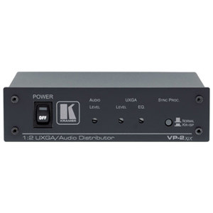 Kramer VP-2XLK 1:2 Computer Graphics Video & Stereo Audio Distribution Amplifier VP2XLK