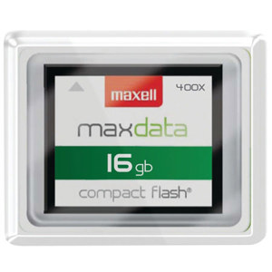 Maxell 16GB CompactFlash 400x Flash Memory Card: Picture 1 regular