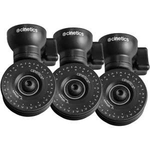  Cinetics CineSkates V-Wheels, Set of 3 