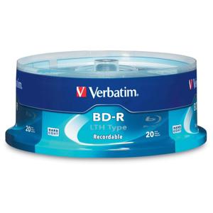 Verbatim BD-R Blu-Ray 25GB 6x Disc, 25 Pack Spindle: Picture 1 regular