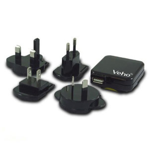 Veho VAA-005 Multi Regional USB Adapter: Picture 1 regular
