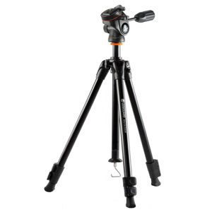  Vanguard Alta CA 234AP 4-Section Aluminum Alloy Tripod, 11.0lbs Maximum Load Capacity, 61" Extended Height, PH-33 Pan/Tilt Head 