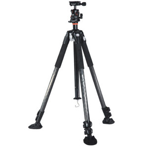  Vanguard ABEO Plus 283 Carbon Tripod with BBH-100 Professional Ball Head, 17.63lbs Max Load Capacity 