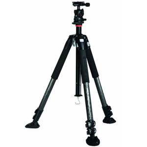  Vanguard ABEO Plus 323 Carbon Tripod with BBH-200 Professional Ball Head, 26.45lbs Max Load Capacity 
