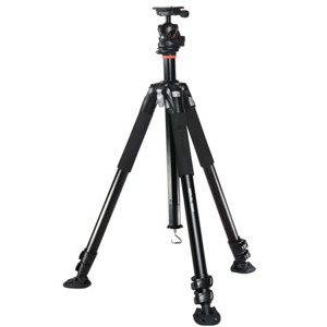  Vanguard ABEO Plus 363 Aluminum Tripod with BBH-300 Professional Ball Head, 35.27lbs Max Load Capacity 