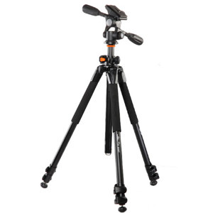  Vanguard Alta Pro 263AP 3-Section Aluminum Tripod with PH-32 Pan Head, Load Capacity 11.02 lbs 