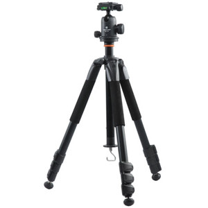  Vanguard ALTA+ 264AB 100 Aluminum Tripod with SBH-100 Head, Supports 11 lbs., Max Height 59" 