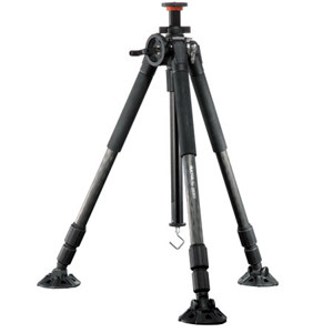  Vanguard Auctus Plus 283 CT Lightweight Carbon Fiber Tripod Legs, Dual-Function ESHP Wheel Gear System, 3-Section All-Terrain Feet, Max. Height 66", Supports 30 lbs. 