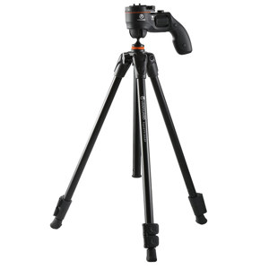  Vanguard Espod CX 203AGH 3-Section Aluminum Tripod with GH-20 Pistol-Grip Head, 7.7lbs Maximum Load Capacity, 61" Extended Height 