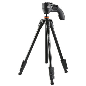  Vanguard Espod CX 204AGH 4-Section Aluminum Tripod, 7.7lbs Maximum Load Capacity, 61" Extended Height, GH-20 Pistol-Grip Head 