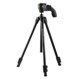  Vanguard Espod CX 233AGH 3-Section Aluminum Tripod, 7.7lbs Maximum Load Capacity, 61" Extended Height, GH-20 Pistol-Grip Head 